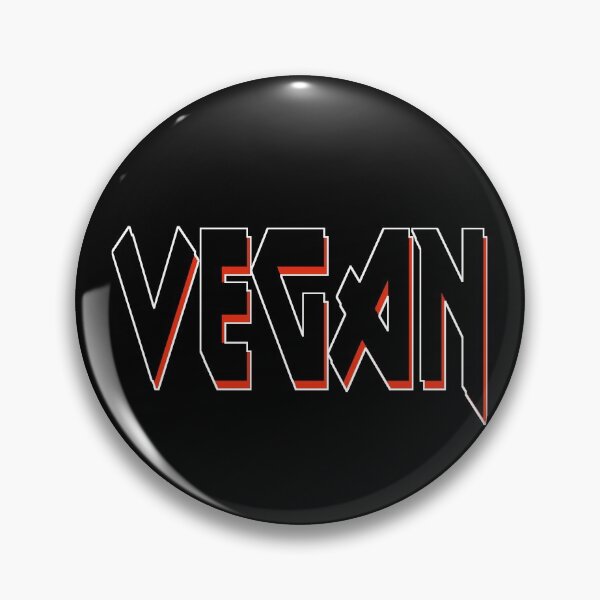 Item preview, Vegano - Metal designed and sold by GreenSlate.