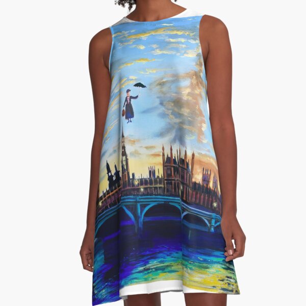 Artikel-Vorschau von Mary Poppins kehrt nach London zurück, designt und verkauft von GORDON BRUCE ART.
