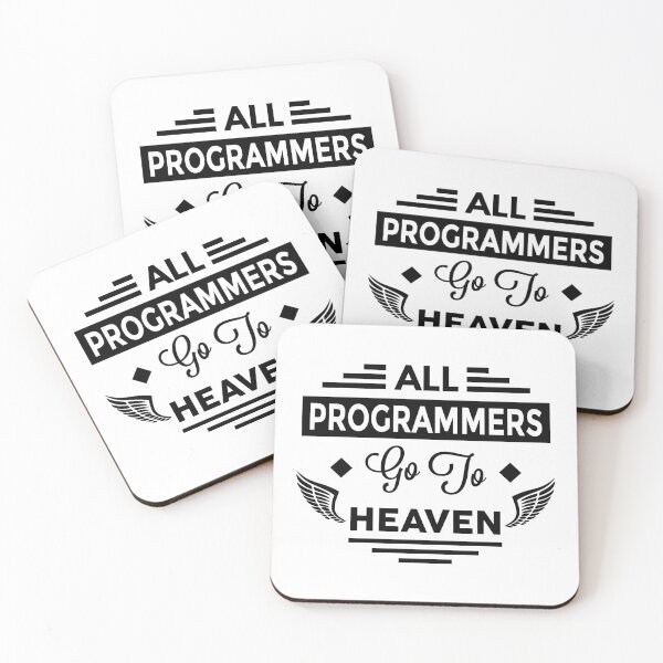 Item preview, All Programmers Go to Heaven designed and sold by TheArtism.