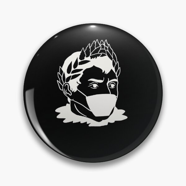 Item preview, Caesar In Face Mask - Social Distancing Quarantine Drawing designed and sold by isstgeschichte.