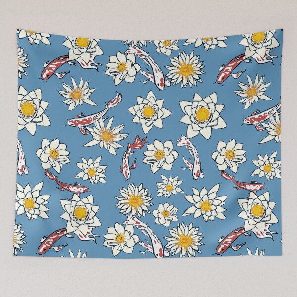 Item preview, Koi pond face mask designed and sold by MarcoPolok.