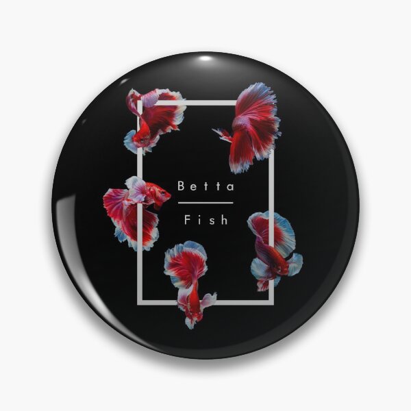 Item preview, Betta Fish Siamese Fighter Fish Modern Geometric designed and sold by JRRTs.