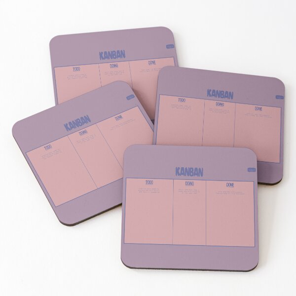 Item preview, Kanban Board in Pink designed and sold by Peter Hertzberg.