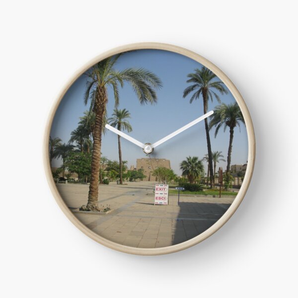 Temple of Karnak at Egypt, no. 1 Clock