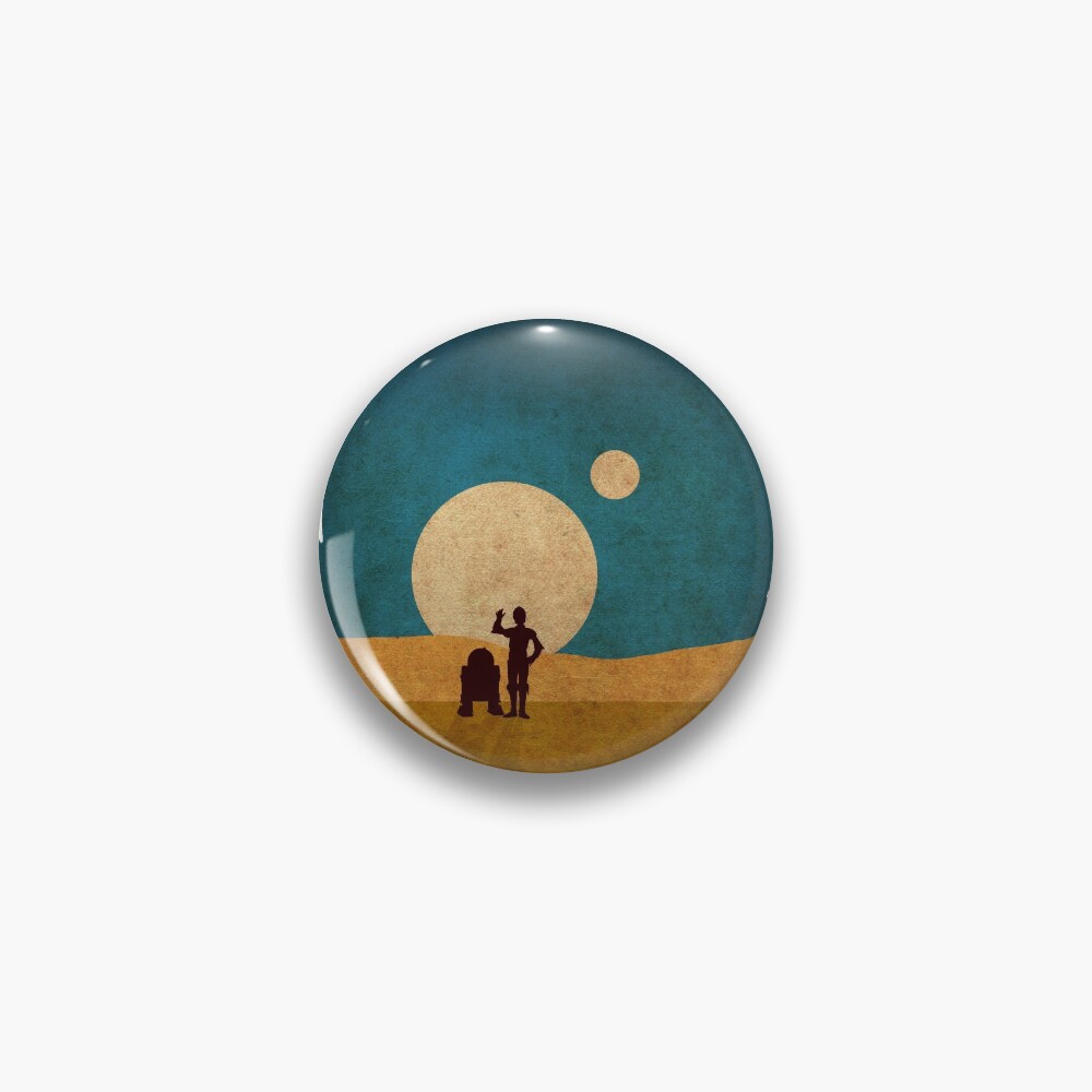 Droids In The Dunes Pin