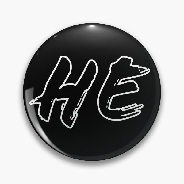 Item preview, HE pronoun brush style obvious hint designed and sold by Cato Woodward.