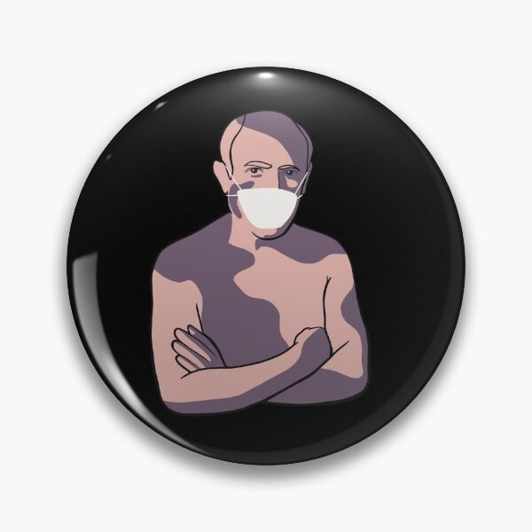 Item preview, Painter In Face Mask - Social Distancing Quarantine Drawing designed and sold by isstgeschichte.