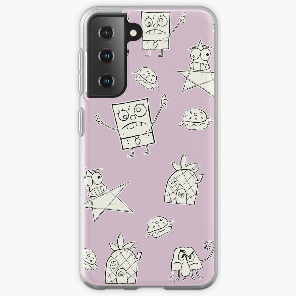 Doodle Bob Pattern Samsung Galaxy Soft Case