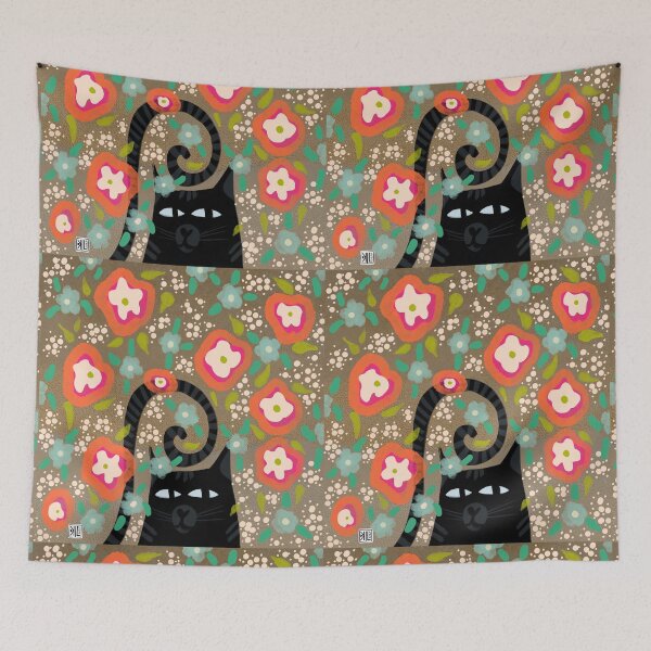 Item preview, Pensive cat designed and sold by Kathy Lecocq.