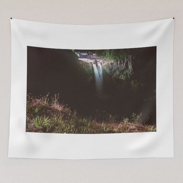 Item preview, Snoqualmie Falls Night / Great Northern designed and sold by desudesu.