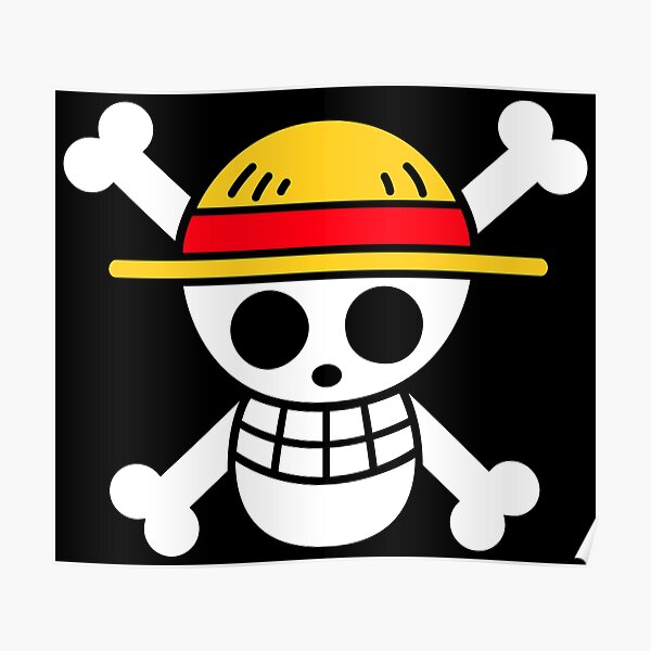 One Piece Straw Hat Posters | Redbubble