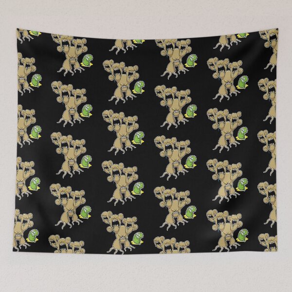 Item preview, Ginger root monster scaring germ bacteria virus designed and sold by jonmlam.