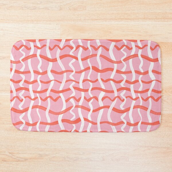 Item preview, Pink Painted Squiggly Weave designed and sold by gabrielleneil.