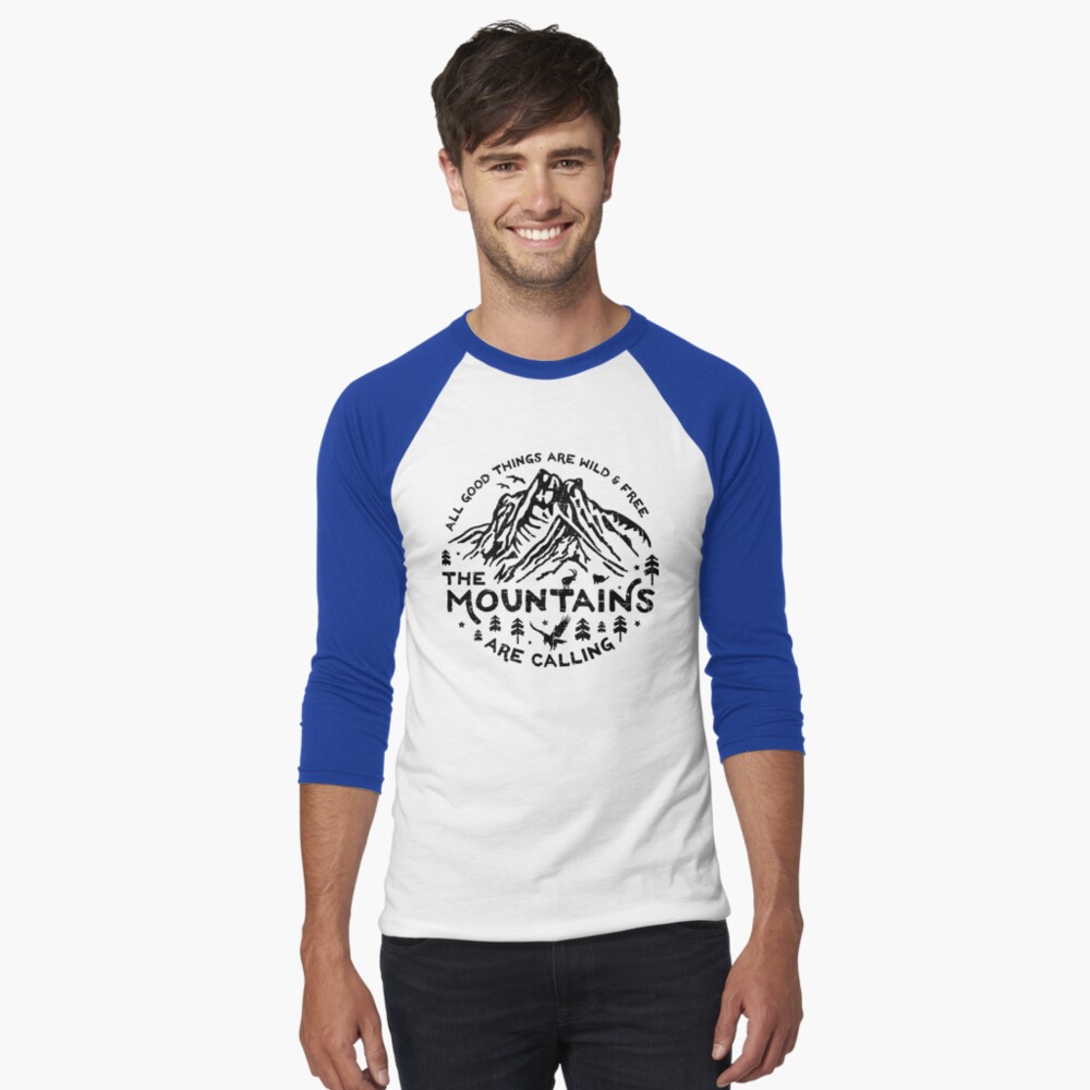 Item preview, Baseball ¾ Sleeve T-Shirt designed and sold by posay.