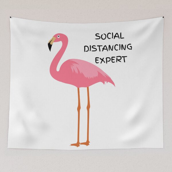 Item preview, swan Social distancing expert designed and sold by Achmarry.