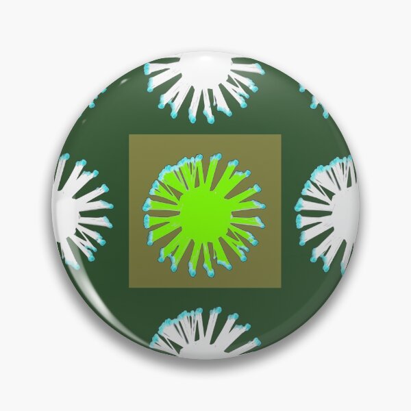 Item preview, Green virus designed and sold by Tony Broadbent.