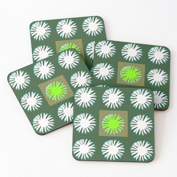 Item preview, Green virus designed and sold by Tony Broadbent.