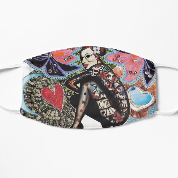Tattoo Girl Mask