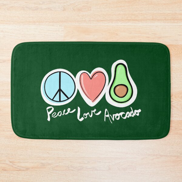 Item preview, Peace Love Avocado designed and sold by SubtleSplit.