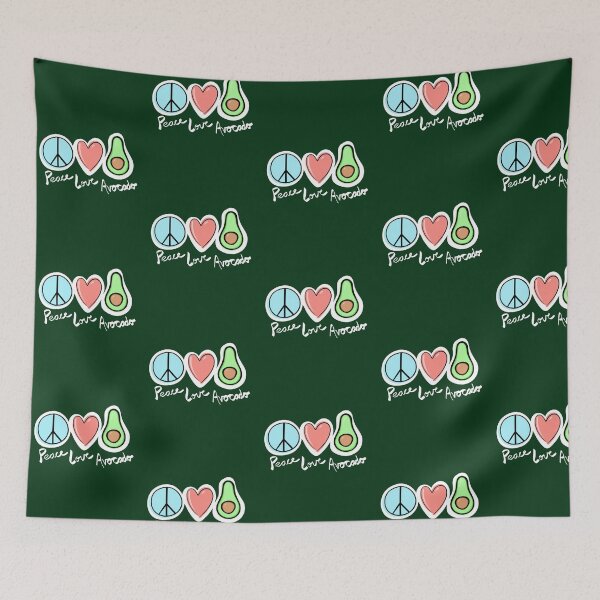 Item preview, Peace Love Avocado designed and sold by SubtleSplit.