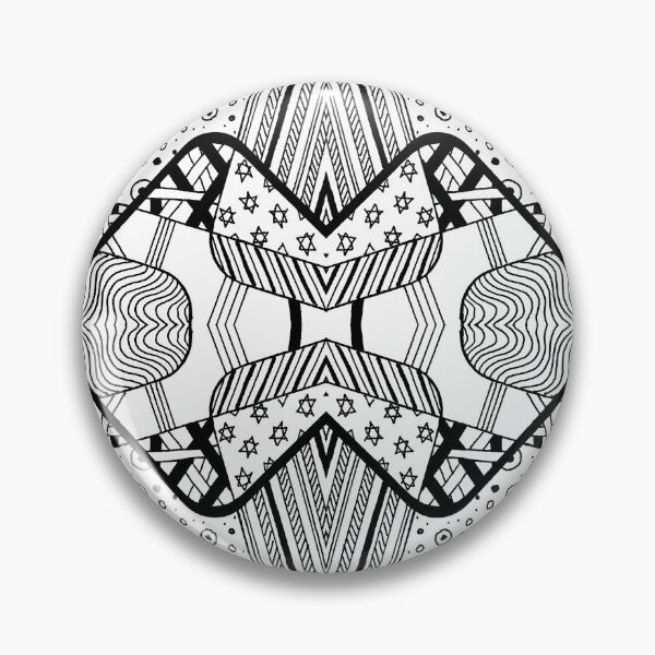 Item preview, Miniature Aussie Tangle 12 Pattern in Black Alternate Options designed and sold by Heatherian.