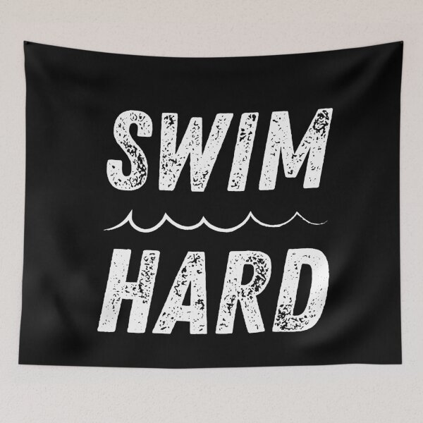 Item preview, Swim Hard - Best Funny Swimmer Gift | Swimming designed and sold by sviatos.