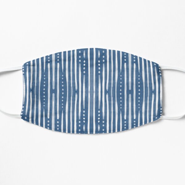 Shibori Tribal #redbubble #shibori Mask
