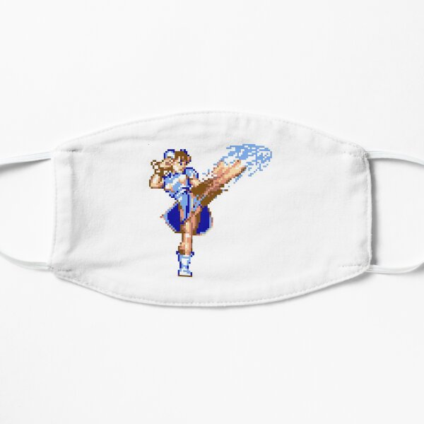 Logotipo de Chun-Li Street Fighter 2 Mascarilla