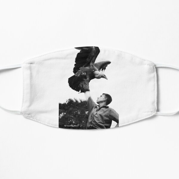 King of vultures Flat Mask