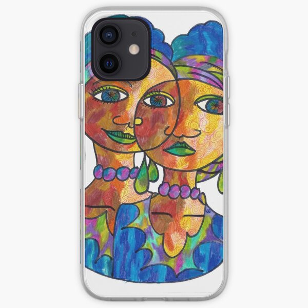 Twins and loving it iPhone Soft Case