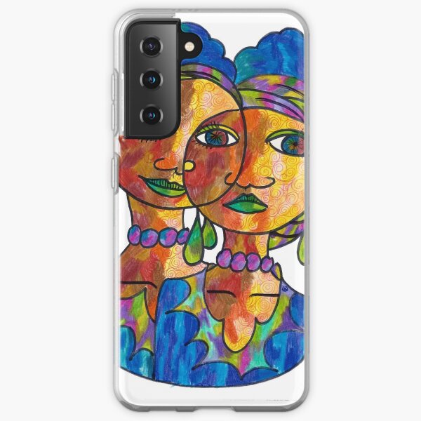 Twins and loving it Samsung Galaxy Soft Case