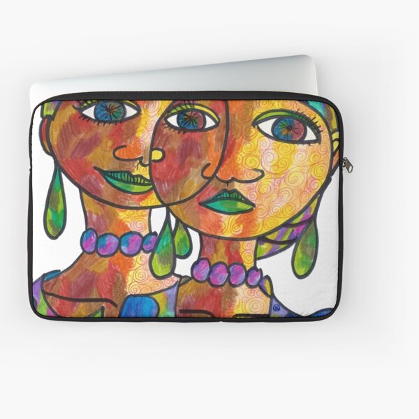 Twins and loving it Laptop Sleeve