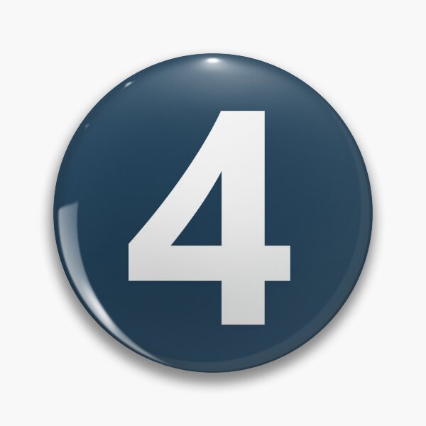 Item preview, Number 4 designed and sold by FootballArcade.