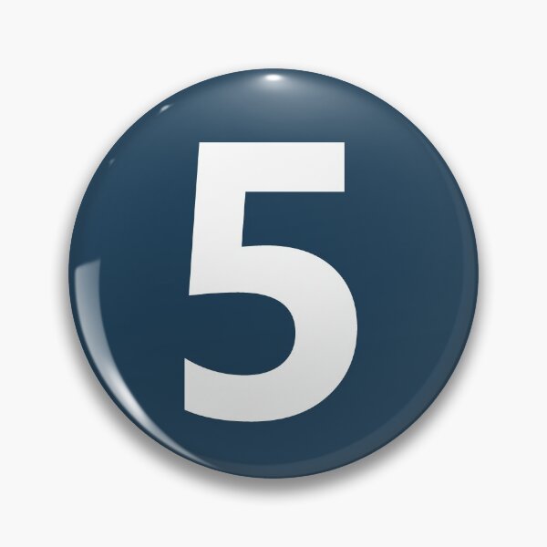 Item preview, Number 5 designed and sold by FootballArcade.
