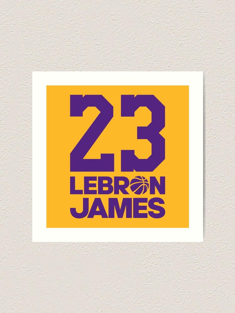 Lebron James with 23 Purple Jersey Painting by Price Hannah - Pixels