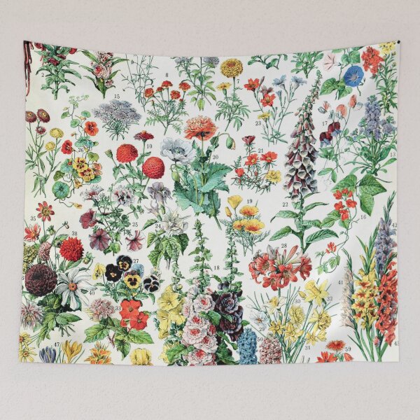 Item preview, Adolphe Millot - Fleurs A - French vintage poster designed and sold by DejaVuStudio.