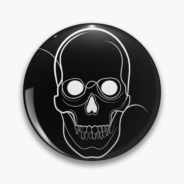 Item preview, Black Skull Drawing designed and sold by Adam Regester.