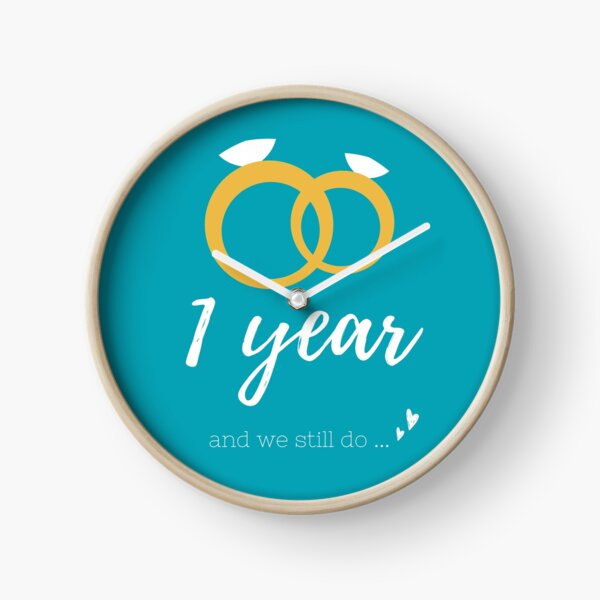1st year anniversary wedding gifts for couple ,mr and ms, wife, lovers, valentine day. Clock