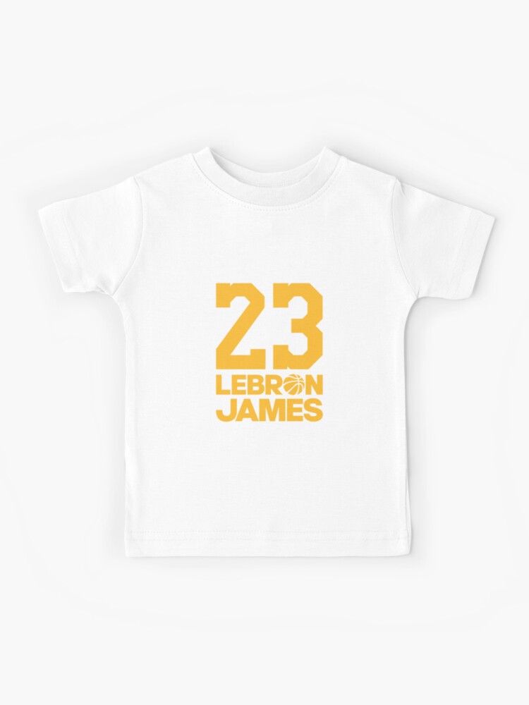 Gold sale lebron shirt