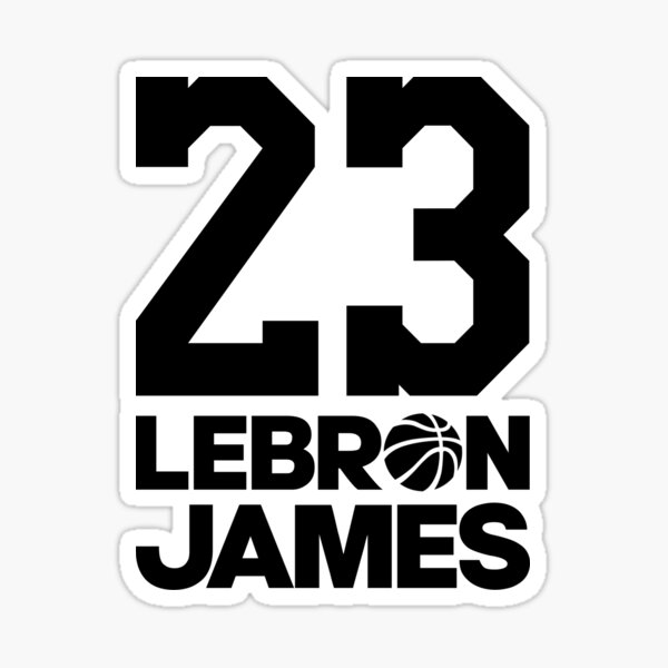 Lebron James 23 | Sticker