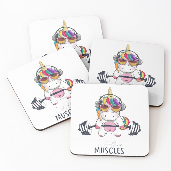 Item preview, Muscular Unicorn designed and sold by RomainDesign1.