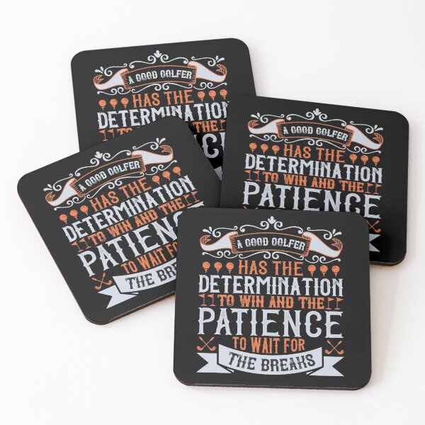 Item preview, A Good Golfer has Determination and Patience designed and sold by MonkeyBusinessC.