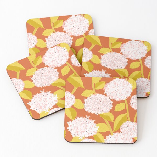 Item preview, Handpainted Hydrangea Floral Pattern designed and sold by gabrielleneil.