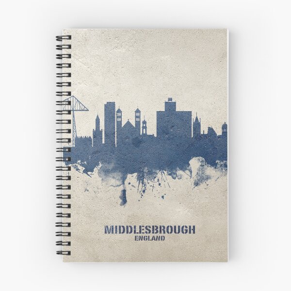 Item preview, Middlesbrough England Skyline designed and sold by ArtPrints.