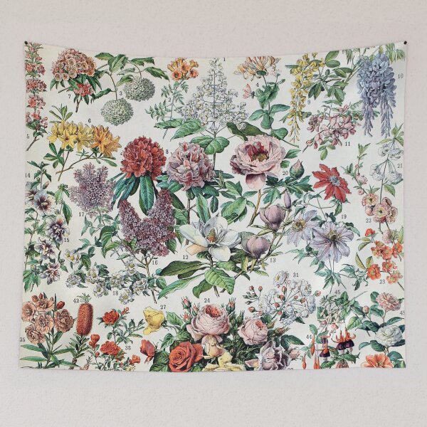 Item preview, Adolphe Millot - Fleurs C - French vintage poster designed and sold by DejaVuStudio.