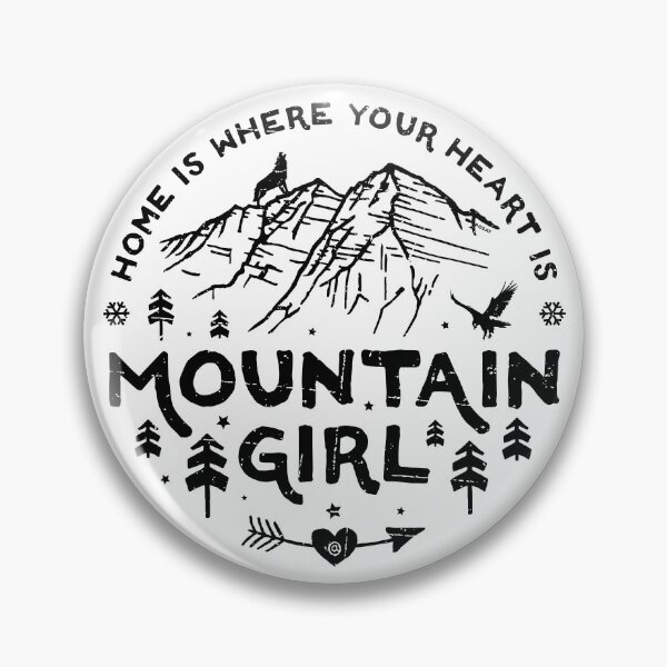 Mountain Girl Pin