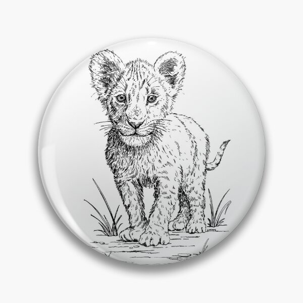 Item preview, "Baby Lion" designed and sold by TheCollywobbles.
