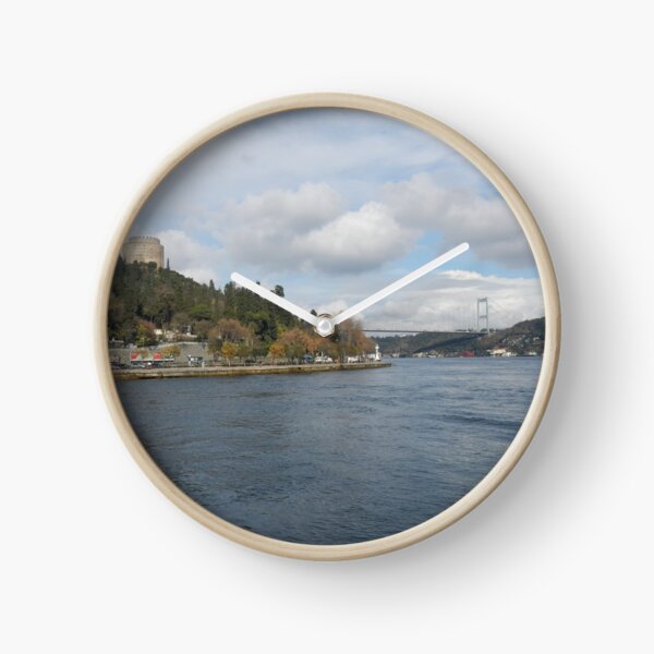 The Bosphorus, Istanbul, Turkey Clock