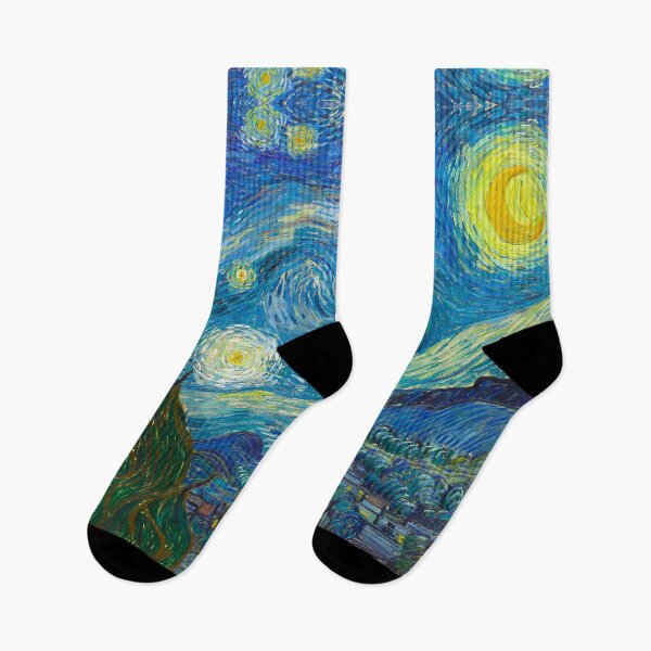 Item preview, Van Gogh Starry Night Fine Art Painting designed and sold by Rainbows Galore.