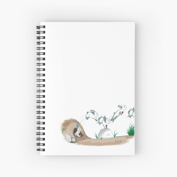 Some Days - Liv bounce Spiral Notebook